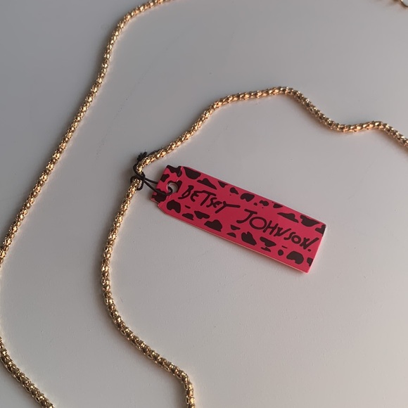 Betsey Johnson Elephant Necklace - Picture 2 of 4